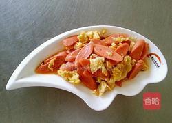 火腿肠炒鸡蛋的做法图解6