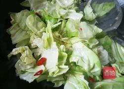 炝炒包菜的做法图解7