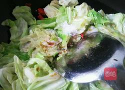 炝炒包菜的做法图解8