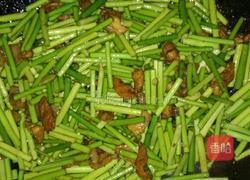 蒜台炒肉的做法图解7