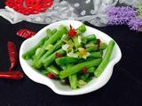 蒜泥炒豇豆