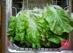 蒜泥蚝油生菜的做法图解1