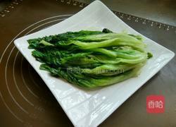 蒜泥蚝油生菜的做法图解4