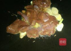 辣椒炒猪肝的做法图解8