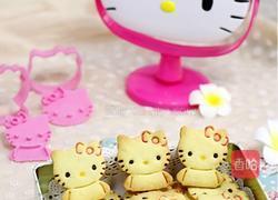 KITTY猫饼干的做法图解26