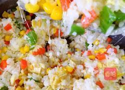 芝士蛋炒饭的做法图解8