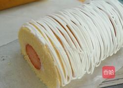 草莓奶油蛋糕卷的做法图解21