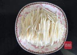 五彩茭白的做法图解1