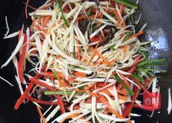 五彩茭白的做法图解7