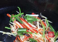 五彩茭白的做法图解8