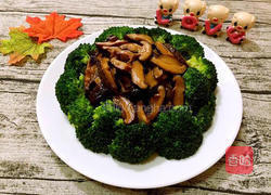 香菇西兰花的做法图解9