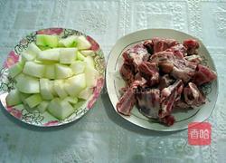 冬瓜炖排骨的做法图解1