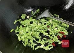 豆豉辣炒空心菜梗的做法图解6