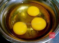 蚕豆米炒鸡蛋的做法图解3