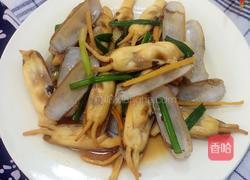清炒蛏子的做法图解7