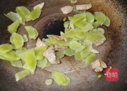 莴苣炒肉的做法图解4