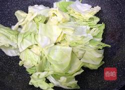小炒圆白菜的做法图解5