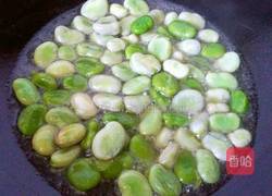 蚕豆炒韭菜的做法图解7