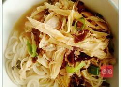 香菌肉丝面的做法图解4