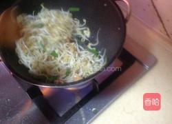 炒豆芽菜的做法图解8