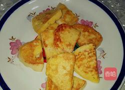 鸡蛋炸馒头片的做法图解4