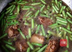 豆角炖排骨的做法图解8