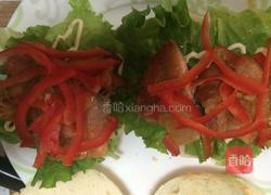 奥尔良烤馒头鸡腿堡的做法图解9