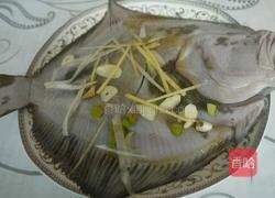 蚝汁蒸多宝鱼的做法图解4