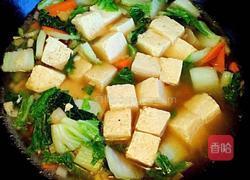 白菜炖冻豆腐的做法图解9