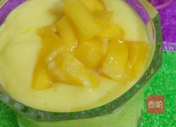 香浓芒果奶昔的做法图解10