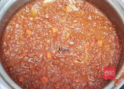 牛肉番茄沙司意大利面的做法图解5