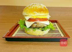 猪排汉堡的做法图解13