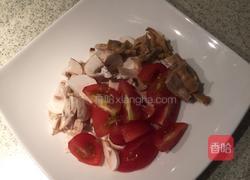 番茄蘑菇笋干面的做法图解2