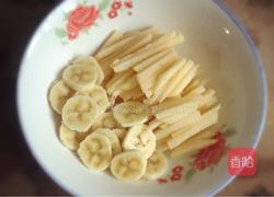 豆浆水果粥的做法图解2