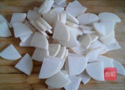 清炒白萝卜的做法图解2