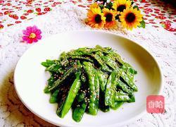 芝麻荷兰豆的做法图解5