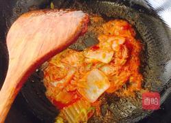 辣白菜炒年糕的做法图解5