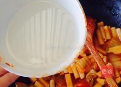 辣白菜炒年糕的做法图解7