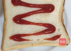 煎蛋火腿三明治的做法图解4