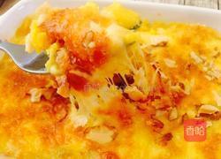 芝士奶油焗红薯的做法图解10