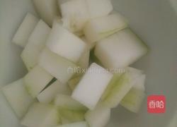 肉丸冬瓜汤的做法图解3