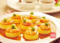 日本豆腐蒸虾仁的做法图解6