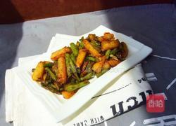土豆烧豆角的做法图解7