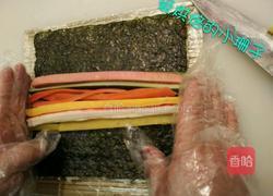 方型花样寿司的做法图解4