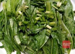 白灼油麦菜的做法图解6