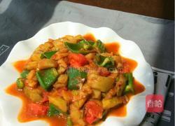 西红柿炒茄子的做法图解10