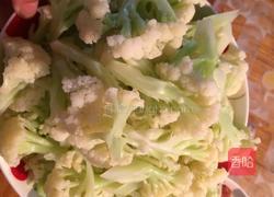 花菜炒肉的做法图解2