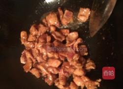 花菜炒肉的做法图解4