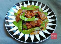青扁豆炒腊肉的做法图解15
