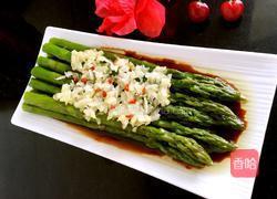 蒜蓉白灼芦笋的做法图解8